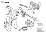 Bosch 0 601 938 5A2 GBM 12 VES-2 Cordless Drill 12 V / GB Spare Parts GBM12VES-2